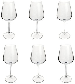Jogo 6 Taças Vinho Branco Em Cristal Ecológico 450Ml - Bohemia
