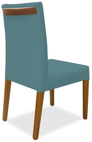 Cadeira de Jantar Milan Linho Azul