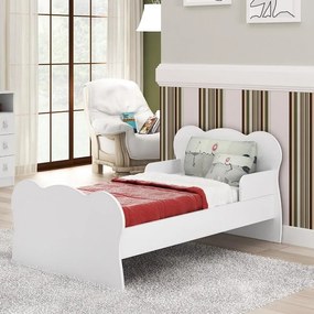 Mini cama Infantil Quarto Solteiro MC 070 Branca