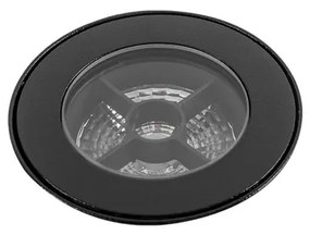 Embutido De Solo Led Aluminio Preto 8w 2700k Ip67 Flat In