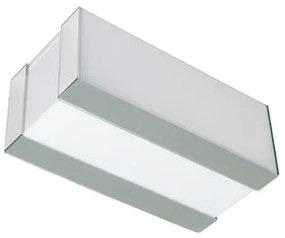 Arandela Led Aluminio 9W Bilbao - LED BRANCO QUENTE (3000K)