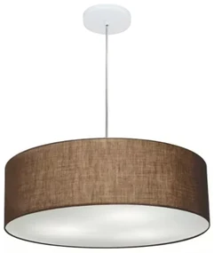 Pendente Cilíndrico Café MJ-4218 Para Mesa de Jantar e Estar