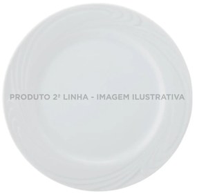 Prato Raso 26 Cm Porcelana Schmidt - Mod. Waves 2° Linha 100